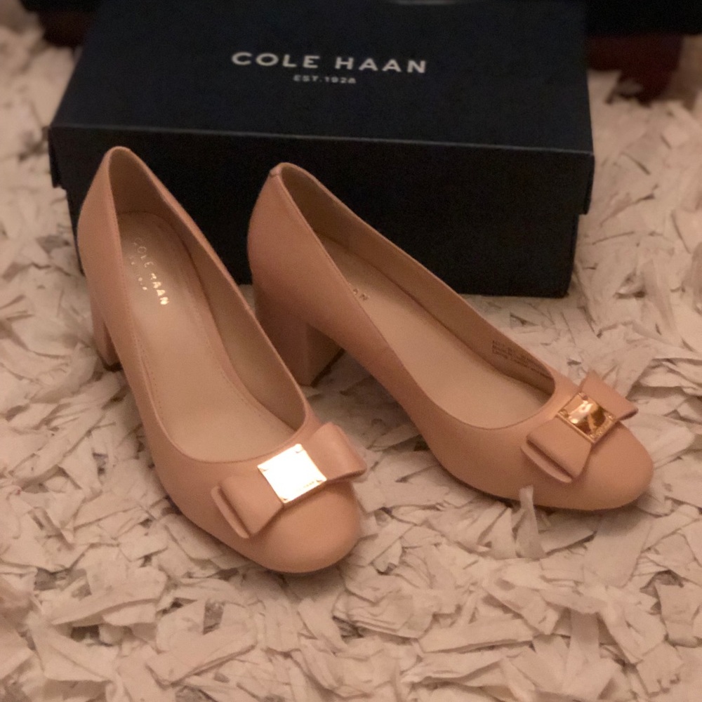 Cole Haan Tali Bow Pumps